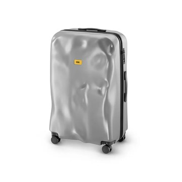 【恆隆行】CRASH ICON 經典撞擊行李箱26吋極光銀