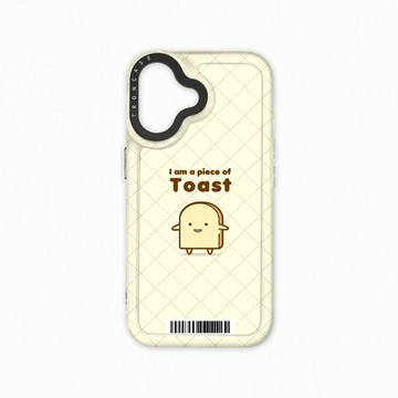iPhone 16  殼 TRON IPhone 16 吐司麵包君心情系列  載具 太空殼 透黑款 手機殼