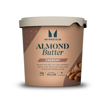 All-Natural Almond Butter - 1kg - Original - Crunchy