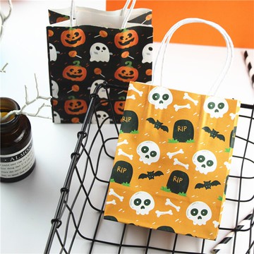 萬聖節 搞怪 手提紙袋 (小號)【BlueCat】【HW0201】