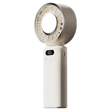 AMPM 高速手持風扇 摺疊冰敷款  AP-0016  白色