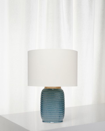 Graham Table Lamp, Blue