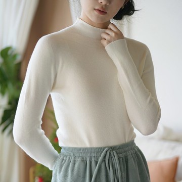 【三色杯】新中式復古/島精無縫一體打底針織衫