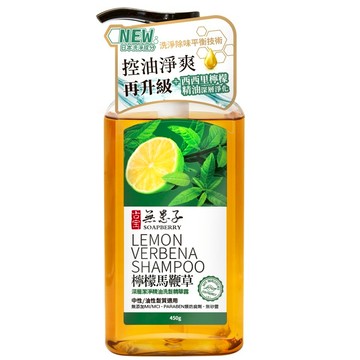 【古寶】無患子檸檬馬鞭草深層清潔洗髮精華露 450g