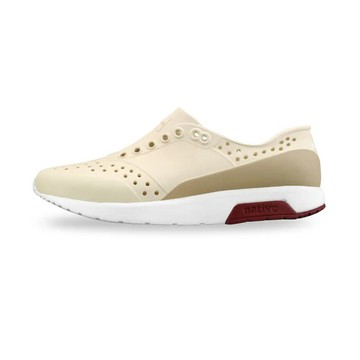 【Native Shoes】LENNOX Wanderfoam™ 雷諾-男/女鞋 牛奶骨X暖棕X酒紅 / F0000231-9322