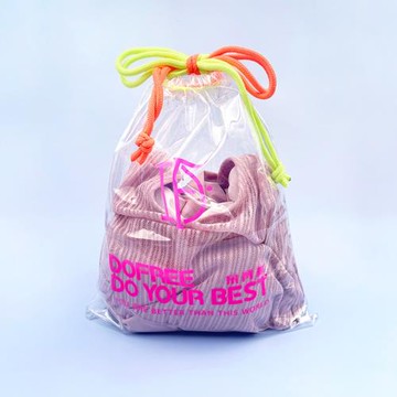 朵梵林游泳防水包大容量便攜ins風透明沙灘包健身衣物防水收納袋