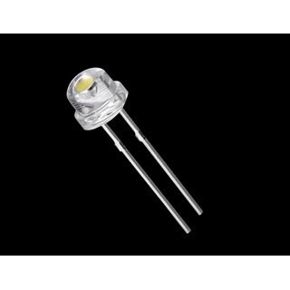 5mm LED 燈泡 草帽型 紅光 A0712R