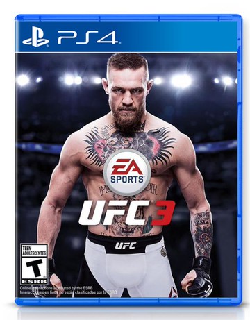索尼PS4遊戲片  UFC3 EA終極格斗冠軍賽3 終極格斗3   繁體中文 全新/二手