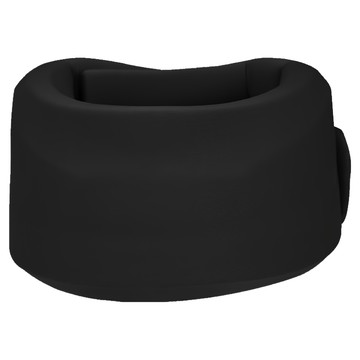 OMG 護頸理療脖子套  L  黑色  1個