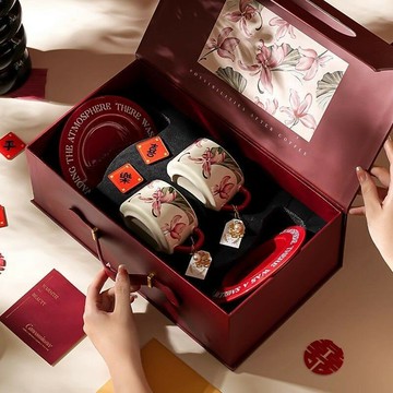 免運/公司貨 禮盒 員工禮盒 情人節咖啡杯碟結婚送新人新娘禮物女生閨蜜實用生日搬家喬遷新居 可開發票 全館五折 工廠現貨直銷 新品特價 d1114