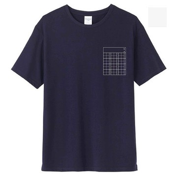 訂正 深藍  / T恤  T-SHIRT  夏季短袖 純棉 上衣