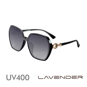 Lavender偏光片太陽眼鏡 微光系列 9271夜幕黑
