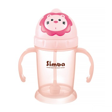 Simba 小獅王辛巴 滑蓋樂活杯 240ml  粉色  1個