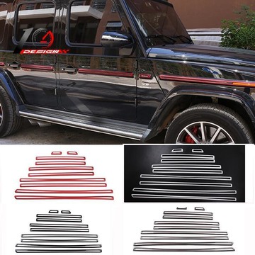 台灣現貨適用Benz 賓士 G級 W464 19-20款 車身飾條 ABSC材質 改裝配件 10见讨