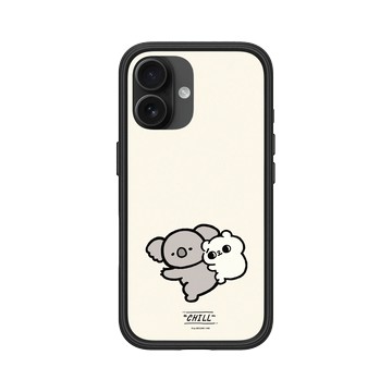 iPhone 16 Mod NX 黑 - 爽爽貓 Song Song Meow by SECOND - 爽爽貓與無尾熊