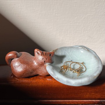 嘴邊肉貓貓 / 礦座 / 飾品盤 / 燭座 / 陶