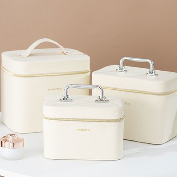 附發票 新款化妝包大容量化妝品化妝箱時尚出差日系輕奢高級護膚品多層女353S 快速出貨