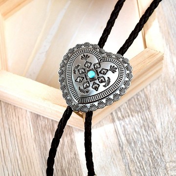 編織愛情 保羅領帶 Bolo Tie 皮革項鍊 皮繩領帶 長項鍊