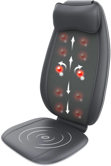 【廠商直送】RENPHO揉壓頸背按摩靠墊