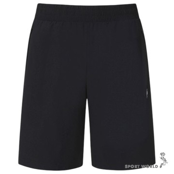 Descente 迪桑特 短褲 男裝 9吋 拉鍊口袋 黑【運動世界】SQ323TKH71-BLK0