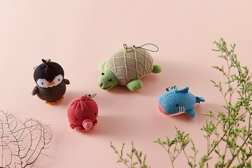 樣樣好物 手工編織-海生動物吊飾