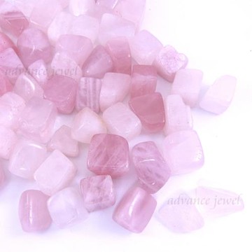 寶峻晶石館 粉晶碎石 500G