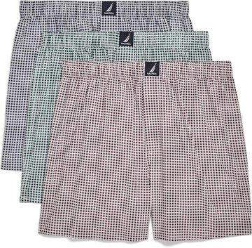 Nautica 寬鬆四角內褲3件組(多色)