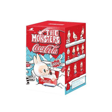 POP MART 泡泡瑪特｜THE MONSTERS LABUBU x 可口可樂系列盲盒手辦公仔盒玩 (單入隨機出貨)