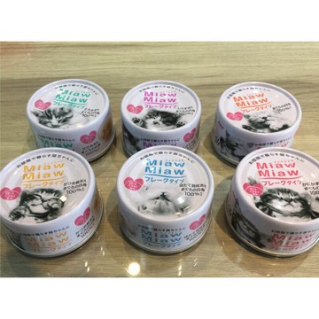 J大叔寵物生活館 愛喜雅Aixia《MiawMiaw妙喵系列》70g 混搭24罐⭐寵物周年慶-9月滿1999抽多尼斯寵物自動餵食器⭐