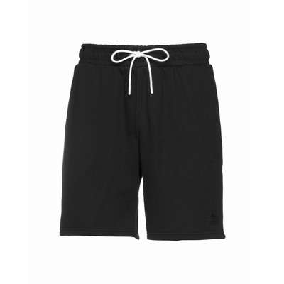 プーマ PUMA ショートパンツ＆バミューダ ブラック L コットン 81% / ポリエステル 19% ショートパンツ＆バミューダ