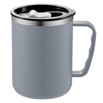 JOEKI 304不鏽鋼咖啡隨行杯 03  1個  500ml  灰色