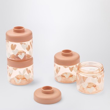 Set of four Dominique food containers