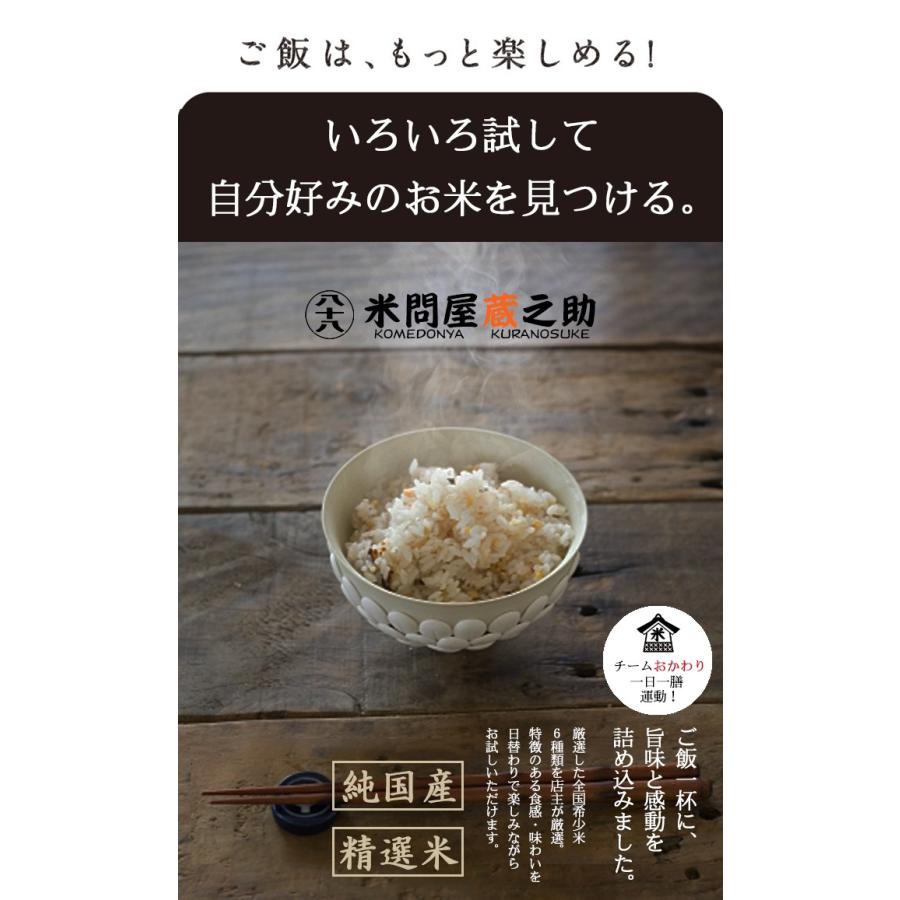 入学内祝 お米ギフト食べくらべ ２合パック６種 内祝 お中元 快気祝い 結婚祝 結婚内祝 誕生祝 香典返し お歳暮 帰省暮 お米