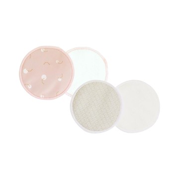 MOOIMOM 沐伊孕哺 超柔軟可洗式防溢乳墊(4入)