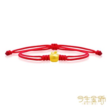 【今生金飾】APPLE串珠 黃金串珠(網路獨賣)