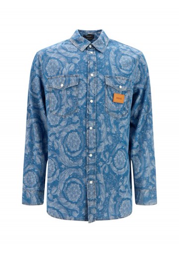 Versace - Shirt - Mens - Blue