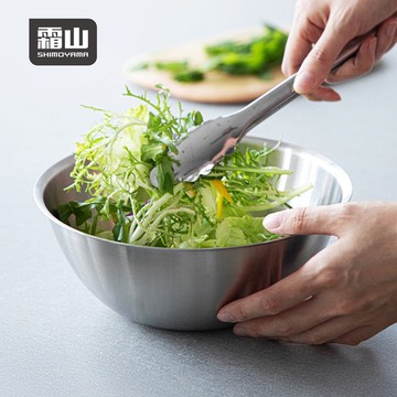 日本霜山 304不鏽鋼深型調理盆-2.2L