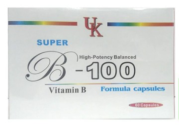 怡蕙 高單位B群 軟膠囊60粒(B-100 維生素B群) 無臭味