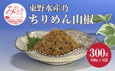 東野水産乃 ちりめん山椒（100g×2袋）ちりめん ちりめんじゃこ