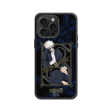 iPhone 15 Pro Max SolidX 黑 - Jujutsu Kaisen 咒術迴戰 S2 - 懷玉・玉折角色系列-最強搭檔