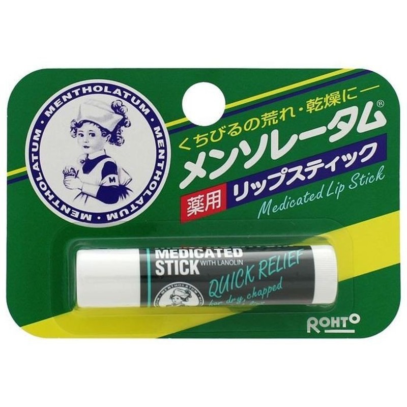 ロート製薬 メンソレータム 薬用リップナチュラル 無香料 4.5g