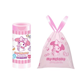 三麗鷗抽繩垃圾袋50入_美樂蒂