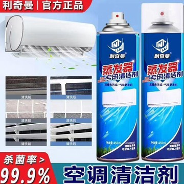 桃園出貨✨利奇曼蒸發器專用清潔劑空調濾網風輪去污除味殺菌免拆泡沫清洗劑