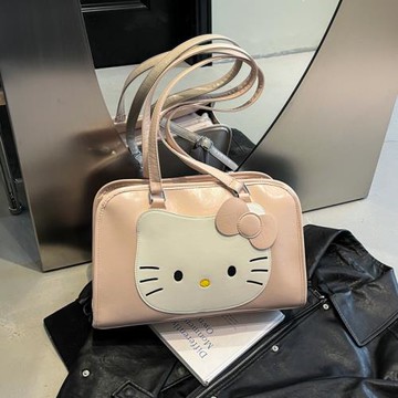 大容量上班通勤托特包包2025夏季新款包可愛雙肩包感斜跨包包女