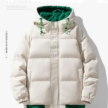 棉服 麵包服 棉襖 連帽加厚棉衣冬季男士外套新款暖潮流棉襖休閒羽絨棉服寬鬆麪包1014