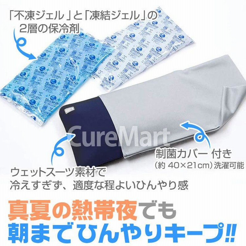 クロッツ ひんやり枕 [不凍/凍結 2重構造] 正規店限定 H-007-2