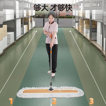 新款2021平板拖把大號塵推酒店大排拖家用一拖地凈2021長拖布地拖 幸福驛站