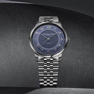 CONSTANT康斯登 Classics系列 現代時尚 機械腕錶 38.5mm / FC-301BL3B6B