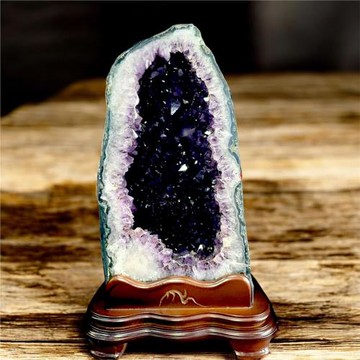 【SUMMER寶石】 藏風納氣5A帝王紫晶洞 16.8KG