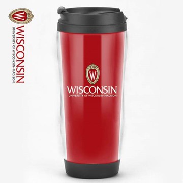 UW Madison美國威斯康辛大學麥迪遜分校周邊紀念品水杯